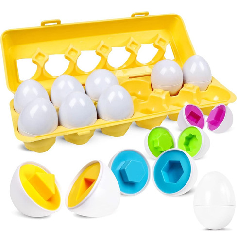 Set De Huevos Juguete De Pascua Para Niños Coloridos