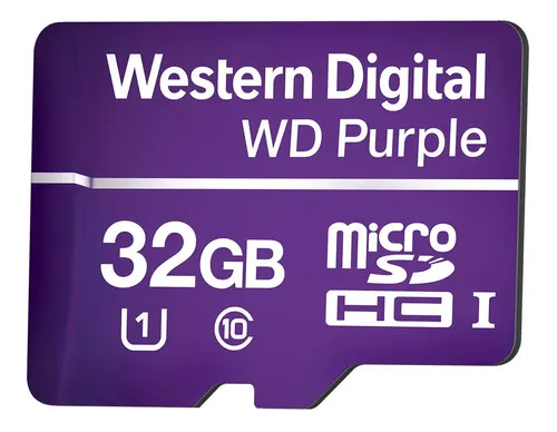 Cartão Micro Sd 32gb 16tbw Western Digital