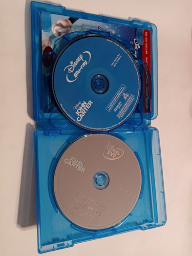 John Carter 3d Blu Ray 3d+ Blu Ray+ Dvd+ Digital Copy (Usado)