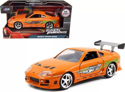 1:32 Toyota Supra Rápidos Y Furiosos, Metálico Escala