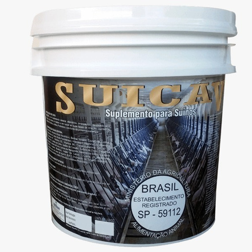 Suicav Suplemento Mineral Vitaminico Engorda Porcos Leitões