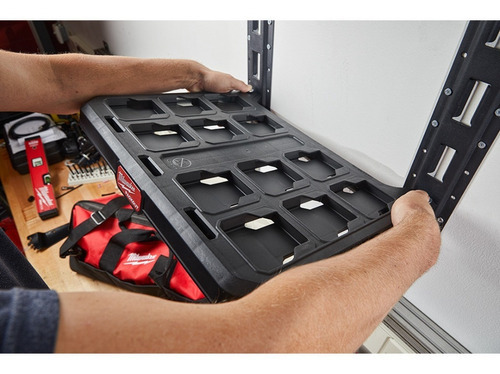 Repisa 1 Modulo Packout Milwaukee 48-22-8481 Color Negro