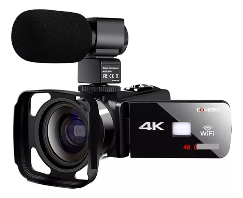 Cámara Digital 4K Ultra HD 3,0, videocámara con Wifi, Zoom 18X de