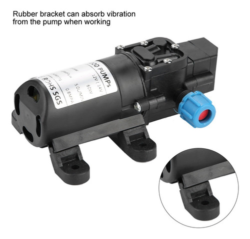 K Bomba Microdiafragma 12v/60w De Agua 5l/min Para Caravana
