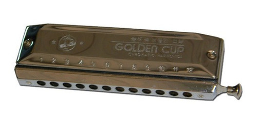 Armonica Golden Cup Cromatica 48 Voces C/ Estuche 