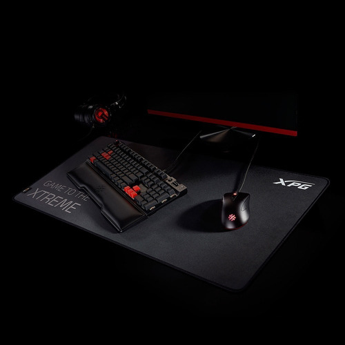 Imagen 7 de 9 de Mouse Pad gamer XPG Battleground de tela y caucho xl 420mm x 900mm x 3mm black