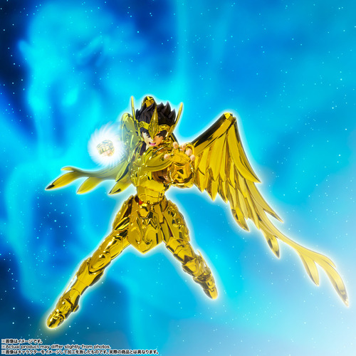 Tecido dourado Saint Cloth Myth Ex Seiya Sagittarius Inheritor