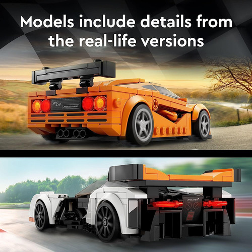 Lego Campeones De Velocidad Mclaren Solus Gt Y Mclaren F1...
