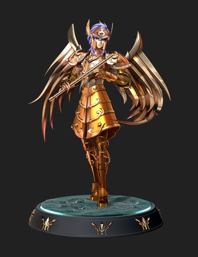 Saint Seiya Sorrento Siren Archivo Stl Para Impresión 3d