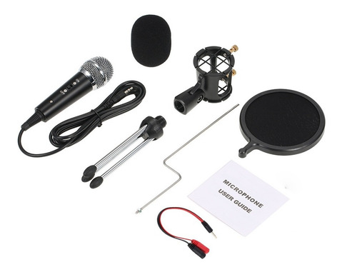 Microfone Omnidirecional Podcast Broadcast Vocal Youtube