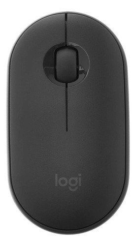 Kit Teclado E Mouse Sem Fio Logitech Mk470 Slim Preto Cinza