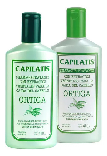 Anticaída Capilatis Ortiga Shampoo Enjuague Frecuente