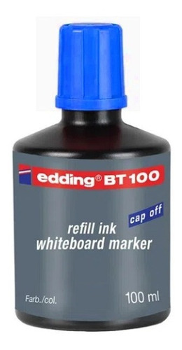 Tinta Para Marcador Borrable Azul X 100 Ml Edding