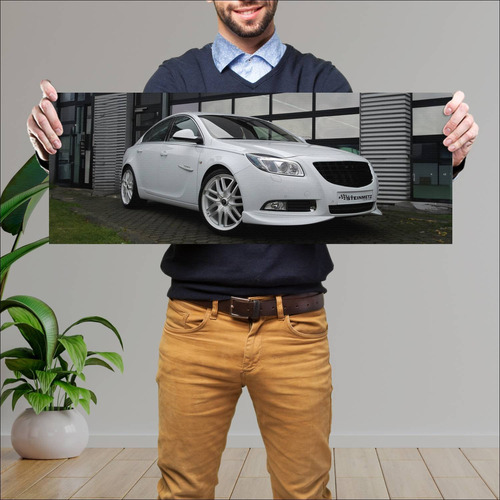 Cuadro 30x80cm Auto 2008 Opel Insignia By Steinm 478