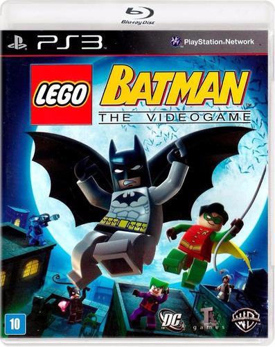 Lego Batman The Video Game - Ps3 - Mídia Fisica - Novo