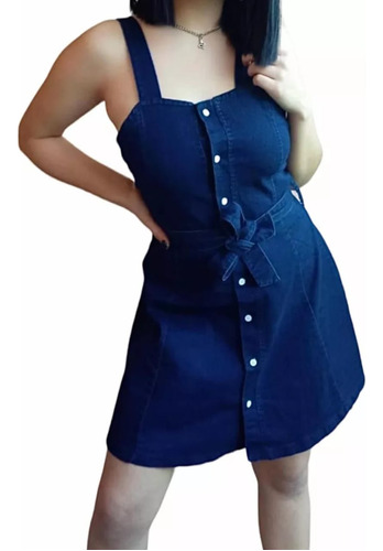 Vestido Lolita De Jeans Mujer