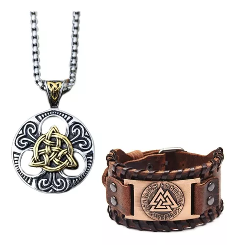 Brazalete Vikingos Etiquetado Valknut - VIKIINGOS®