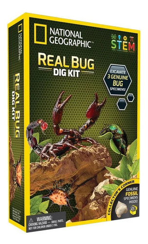 Juego De Ciencia National Geographic Real Bug