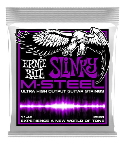 Encordoamento Ernie Ball M-steel Ultra High Output