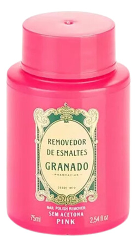 Kit 02 Removedor De Esmalte Pink - 75ml - Granado