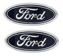 Comprar Par Emblemas Insignias Óvalo Ford Modelos 1982-1992 11,5x4,5