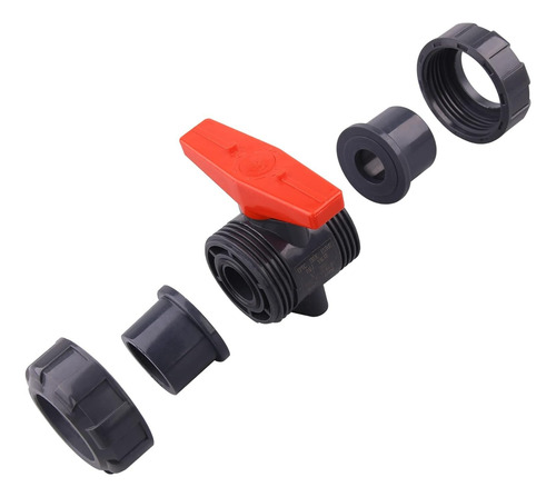 Valvula De Bola Pvc Soldar 3/4 Doble Union Universal Astm