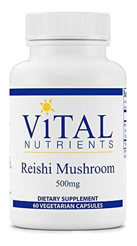 Extracto De Reishi Hongo 500 mg 60 cápsulas