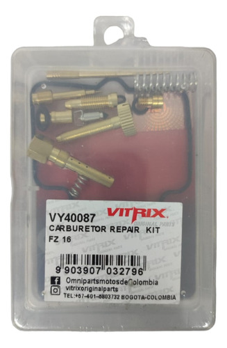 Kit Carburador Vitrix Fz 16 