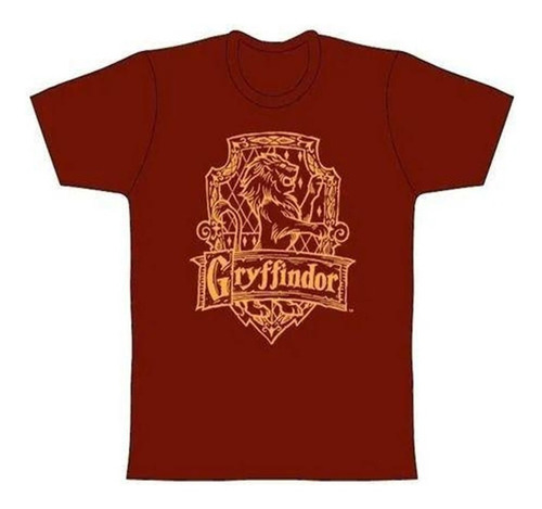 Camiseta Grifinória Harry Potter Hogwarts Piticas Original 