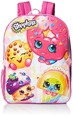 Maleta Escolar Para Niñas Con Lonchera Shopkins 413377