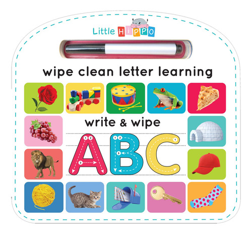 Libro Abc Borra Y Aprende Tablero Educativo De Aprendizaje