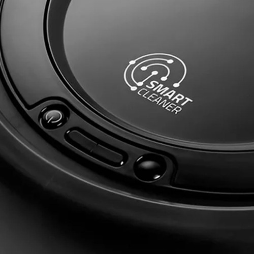 Aspiradora Robot Xion Control Remoto Vuelve A La Base Mopea Color Negro