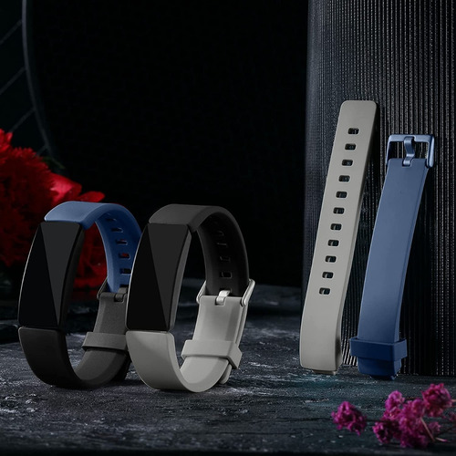 Imagen 3 de 8 de 3 Mallas De Reloj Fitbit Inspire / Inspire 2 T. Large
