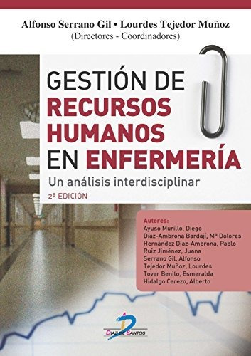 Libro Gestión De Recursos Humanos En Enfermería 2ªed De Alfo