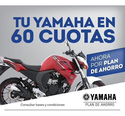 Imagen 1 de 6 de Yamaha Fz-sd Fz Sd Fz Fi Plan De Ahorro Tenela En 60 Cuotas