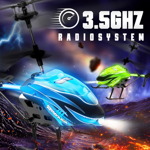 «helicóptero Rc, 2,4 Ghz, 3,5 Canales, Luz Led, Vuelo Automá