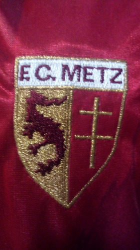 Camisa Metz França Oficial Bordô Puma G 1995 Colecão Antiga