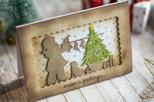 Imagem 2 de 2 de Spellbinders Christmas Die - Hanging Stockings