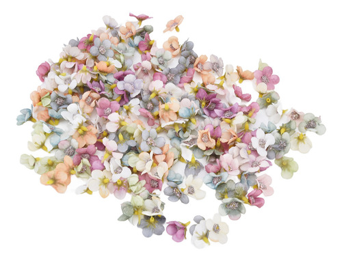 200 Piezas De Tela De Boda Con Forma De Flor Pequeña, 2,5 Cm