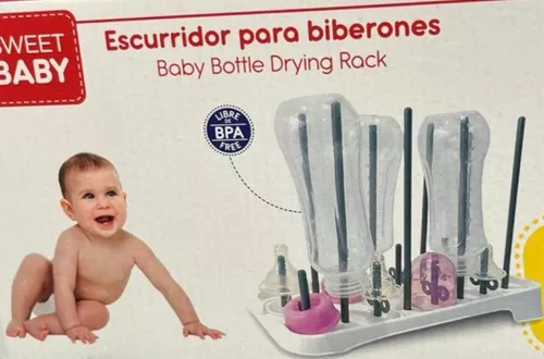 Escurridor De Secar Los Biberones Giratorio Para Bebe - Baby Bottle Drying  Rack