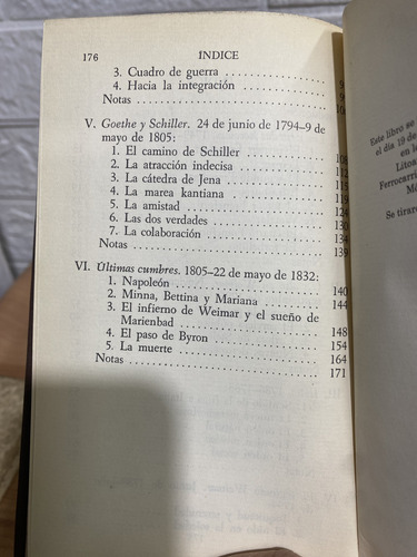 Trayectoria De Goethe (Usado)