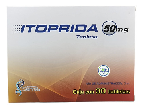 Itoprida 50mg C/30 Tabletas Serral (Usado)