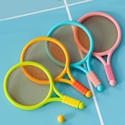 Kit De Tenis Infantil Para Jugar Al Aire Libre, Azul