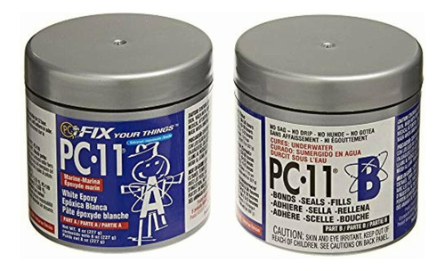 Pc Products Pc-11 Two-part Marine Epoxy Adhesive Paste, Off