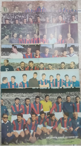 Imagen 1 de 5 de Poster San Lorenzo * Campeon Y Sub-campeon 1931 A 1974 *