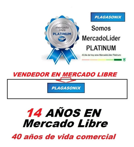 Imagen 10 de 10 de Ahuyentador Ultrasonico Roedores Cucarachas 50lr Ultrasonido