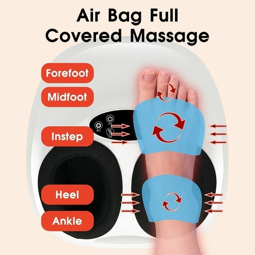 Masajeador Shiatsu 4d Pies Con Calor Nuevo Terapia Para Pies