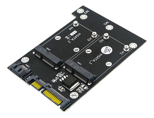 Tarjeta Adaptadora Dual Msata Ssd A Dual Sata3.0 De 6 Gbps