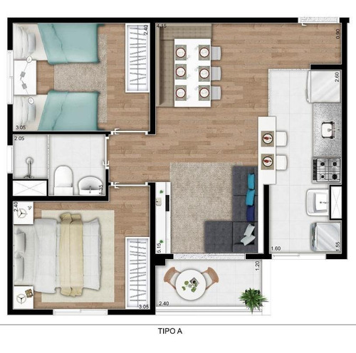 Imagem 9 de 11 de Apartamento Em São Paulo - Sp - Ap4158_nbni