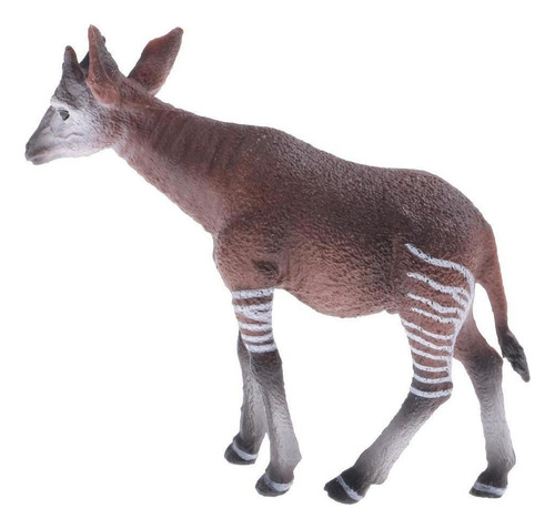 Cs Estatueta De Animal De Okapi Selvagem Figura De Ação